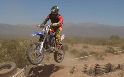 Nico Pucci escaló al tope del Aconcagua Enduro Challenge